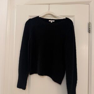 Splendid Black Crew Neck Sweater Wool Size XS